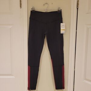 BNWT Zella compression zipper yoga studio leggings